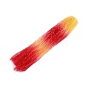 Gradient Color Baking Painted Glass Bead Strands DGLA-A039-T6mm-A03-1