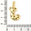 Brass Micro Pave Cubic Zirconia Pendants KK-E061-03G-10-3