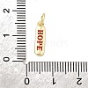 Brass Enamel Charms KK-P338-01G-E02-3