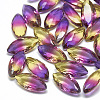 Pointed Back Glass Rhinestone Cabochons RGLA-T051-7x15-008TO-1