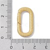 Rack Plating Brass Micro Pave Cubic Zirconia Spring Gate Rings Clasps KK-NH0002-19G-01-3