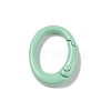 Spray Painted Alloy Spring Gate Rings AJEW-C035-01F-1