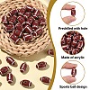 50Pcs Craft Style Acrylic Beads MACR-YW0003-85-4