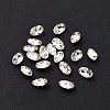 Glass Rhinestone Cabochons GGLA-P002-02C-06-1