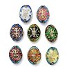Handmade Cloisonne Beads CLB-Z001-03G-02-1