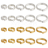 100Pcs Brass Split Rings FIND-HY0005-04A-1
