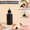 Plastic Refillable Dropper Bottle & Mini Transparent Plastic Funnel Hopper DIY-GF0010-10B-6