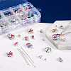 Yilisi 180Pcs Sew on Rhinestone DIY-YS0001-38-14