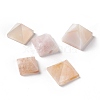 Natural Cherry Blossom Agate Healing Pyramids G-F719-60-1