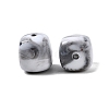 Opaque Acrylic Beads OACR-D320-01G-2