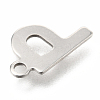 Non-Tarnish 201 Stainless Steel Charms STAS-C021-06P-P-3