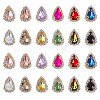 24Pcs 12 Colors Teardrop Sew on Rhinestone DIY-GA0005-17-1