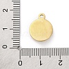 Real 14K Gold Plated 304 Stainless Steel Pave Natural Rhodonite Pendants STAS-R005-05G-03-3