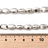 Electroplate Glass Beads Strands EGLA-F166-12P-4