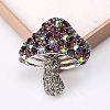 Alloy Rhinestone Brooch PW-WG67226-01-1