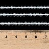 Natural White Topaz Beads Strands X-G-P627-3mm-02-5
