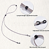 Gorgecraft 10Pcs Velet EyeGlass Necklace Strap AJEW-GF0005-73-3