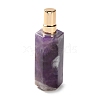 Natural Amethyst Perfume Bottle G-B131-04B-02-3