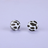 Printed Round Silicone Focal Beads LS-SI-JX0056A-51-1