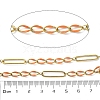 304 Stainless Steel Enamel Figaro Chains CHS-U003-02G-17-2