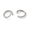 Non-Tarnish 304 Stainless Steel Open Jump Rings X-STAS-E066-01-3mm-3