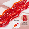   8 Strands 8 Style Glass Beads Strands EGLA-PH0001-36-6