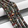 Natural African Bloodstone Beads Strands G-G084-A05-01-2