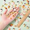 50Pcs 10 Styles Resin Decoden Cabochons RESI-CJ0001-230-4