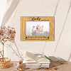 Natural Wood Photo Frames DIY-WH0234-009-4