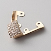 Iron Rhinestone Toe Cap Covers FIND-WH0032-71G-1