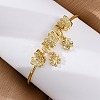 Brass Cuff Bangles for Women BJEW-U025-02G-3