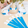 200pcs Synthetic Paper Disposable Wristbands BJEW-CN0001-11-4
