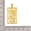 Brass Micro Pave Cubic Zirconia Pendants KK-E108-21G-3