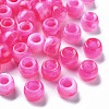 Acrylic European Beads MACR-S375-002A-07-1