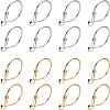 Brass Hoop Earrings KK-FH0001-34-1