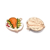 Thanksgiving Day Theme Alloy Enamel Pendants ENAM-T020-52C-01-2