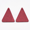 Pear Wood Pendants WOOD-T010-10-M-3