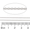 Anti-Tarnish Rhodium Plated 925 Sterling Silver Cable Chains LS-STER-E072-02P-02-2
