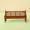 Wood Backrest Bench Decoration PW-WGF4E03-01-3