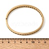 Hollow 304 Stainless Steel Hinged Bangles for Women BJEW-H644-06G-5