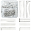 540Pcs 9 Styles 304 Stainless Steel Pin Sets STAS-FS0001-34-1