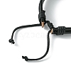 Adjustable Cowhide Leather Cord Braided Bracelets BJEW-JB04438-02-3