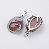 Synthetic Goldstone Pendants G-E442-04F-2