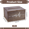 Wooden Greeting Card Storage Boxes CON-WH0107-81-2