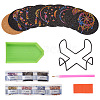 DIY Diamond Painting Cup Mat Kits DIY-TAC0023-27-3