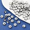 Brass Grade A Rhinestone Spacer Beads RB-A014-Z6mm-11S-5