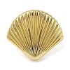 Rack Plating Brass Cuff Finger Rings for Women RJEW-C114-14A-G-2