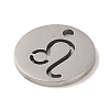 Non-Tarnish 201 Stainless Steel Charms STAS-E217-10P-10-2