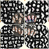 5Pcs 5 Styles Flower & Butterfly PET Nail Art Stickers MRMJ-SP0001-16-6
