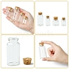 24Pcs 4 Styles Glass Bottle CON-FS0001-17-3
